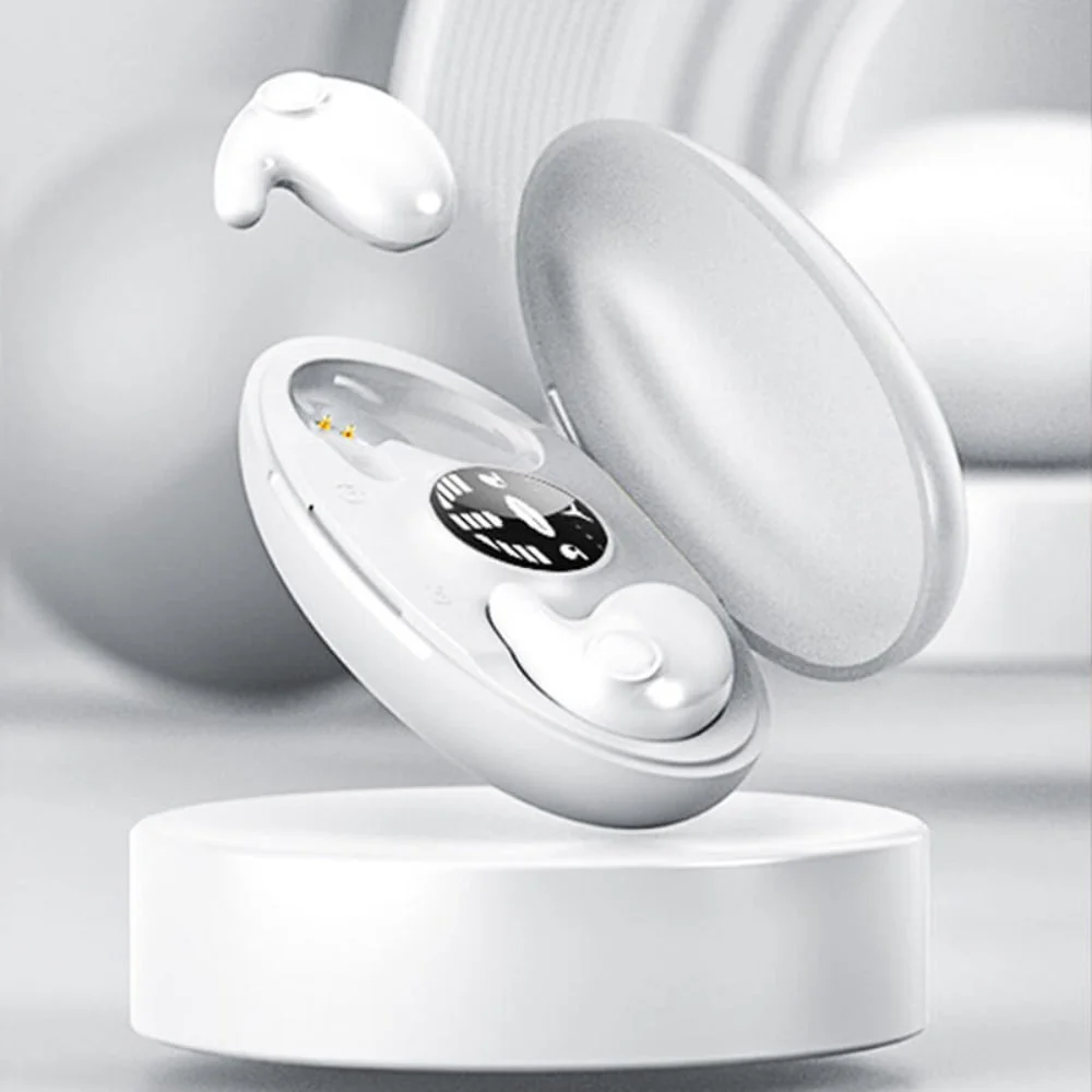 Wireless Earbuds Noise Cancelling Bluetooth In-Ear Foldable - Image 10